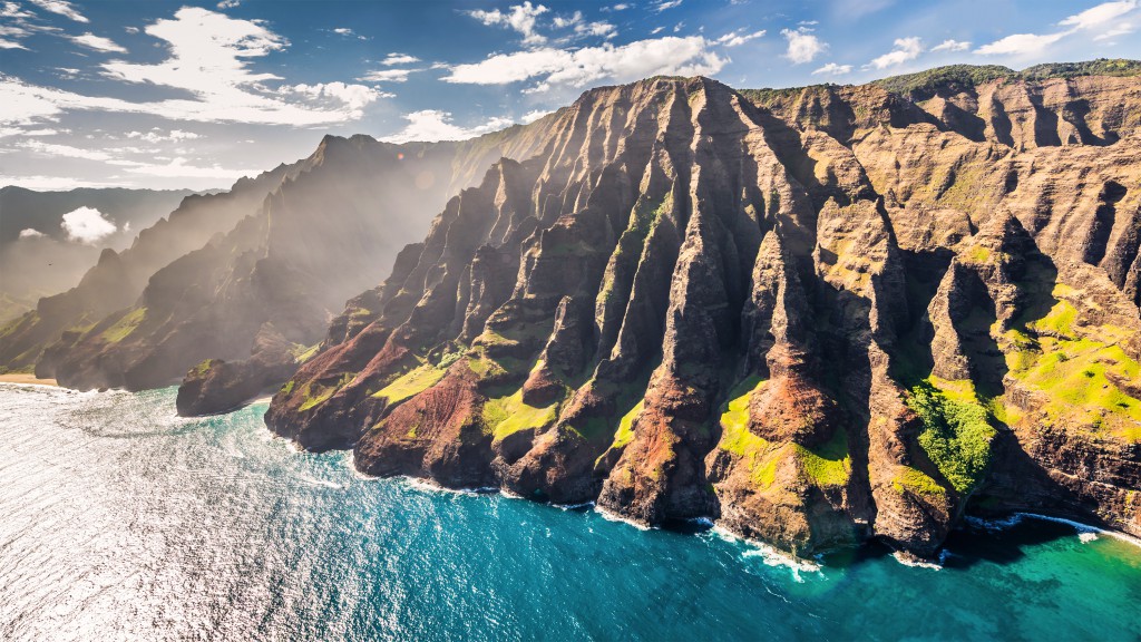 The majestic cliffs of the Na Pali coast. Photo by Ors Cseresnyes