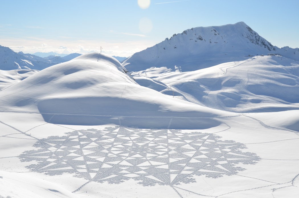 Simon Beck and the Art of Snowcraft | Destinations Magazine