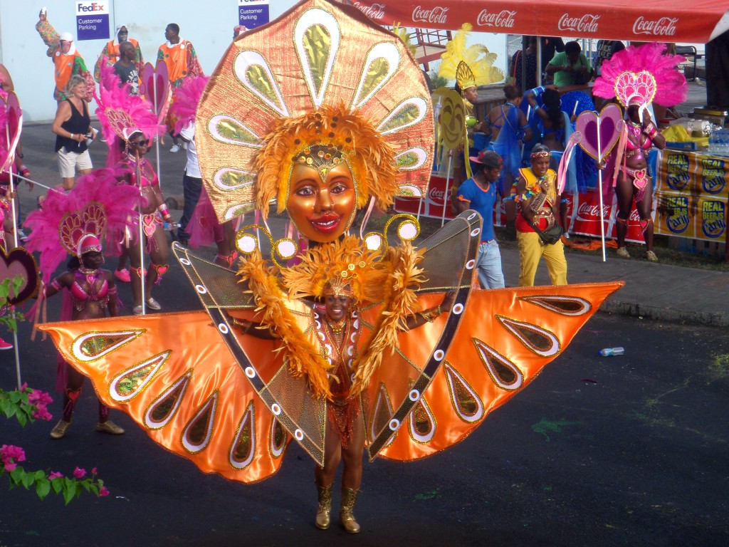The electric atmosphere of Carnival in Grenada.